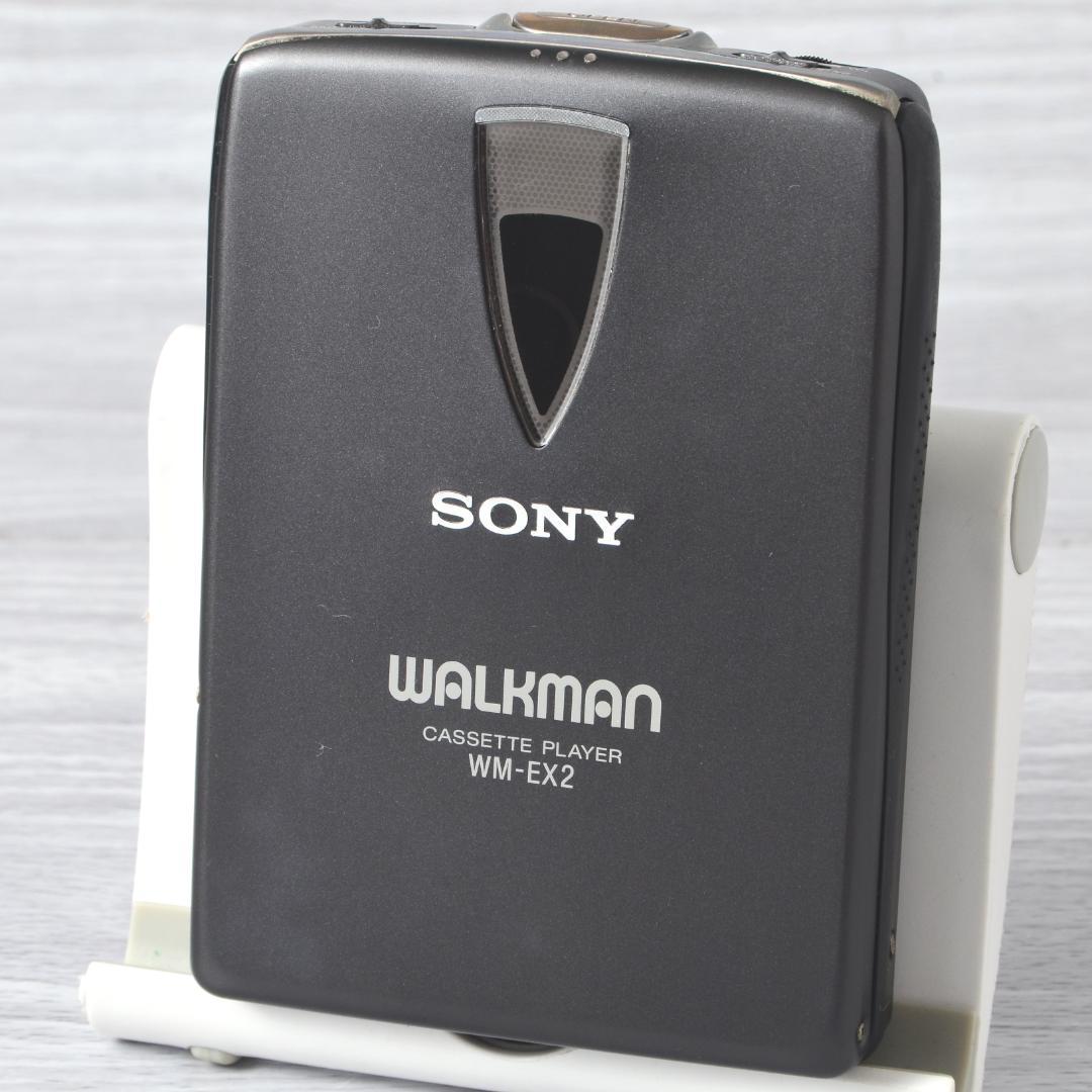 SONY WALKMAN WM-EX2 カセットウォークマン ブラック リモコン