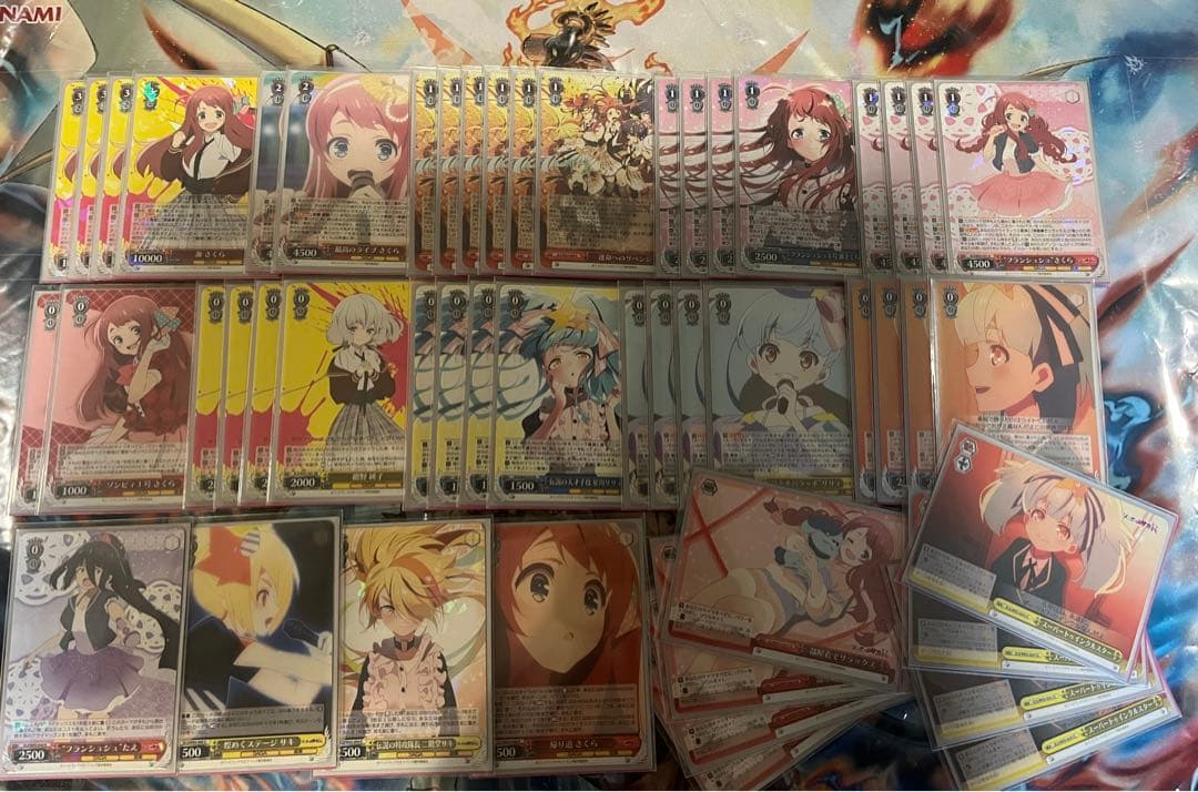 ゾンサガ　デッキ　炎扉