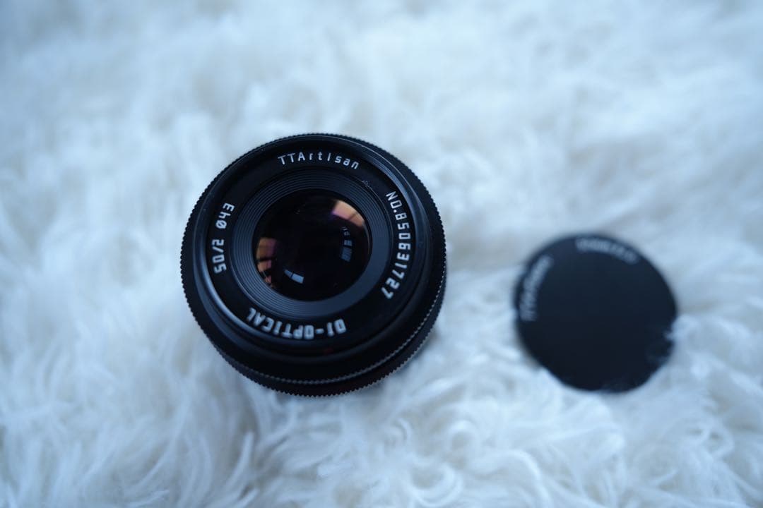 新品 銘匠光学 TTArtisan 50mm f/2 ブラック 単焦点レンズ