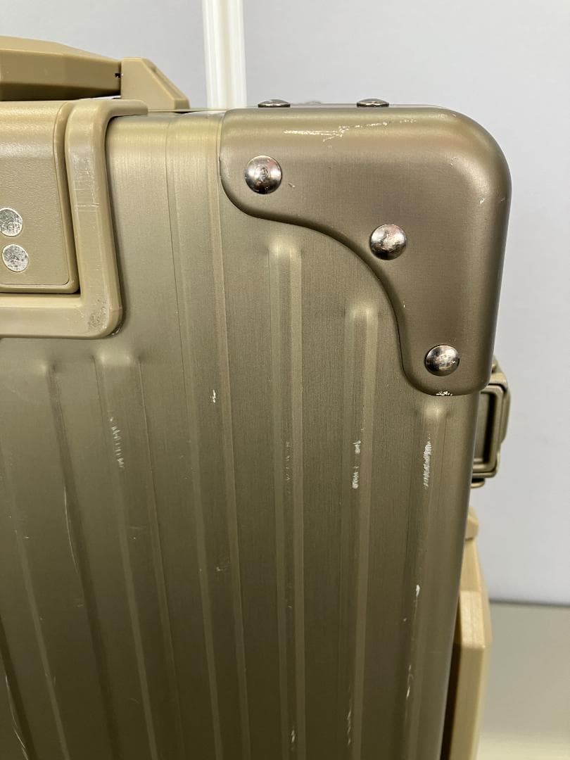 スーツケース トラベルキャリー NEOKEEPR アルミフレームタイプ カーキ