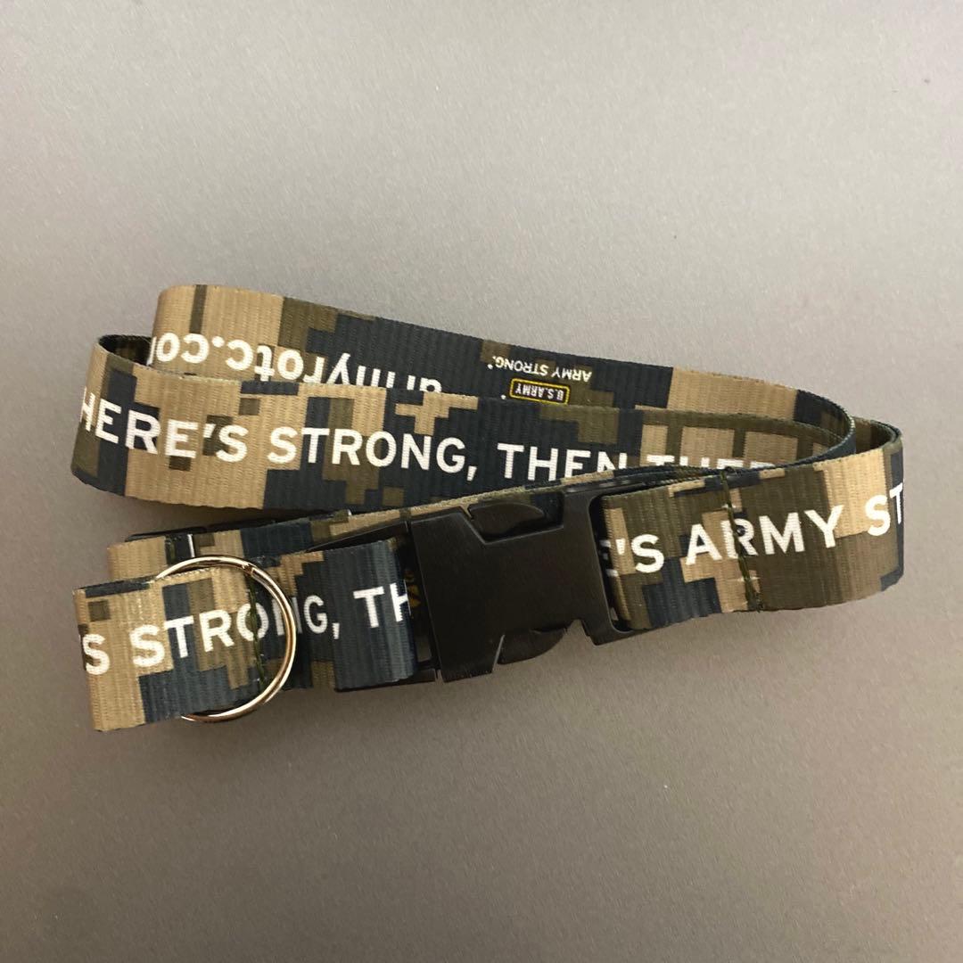 【激レア】US ARMY ROTC 首かけストラップ