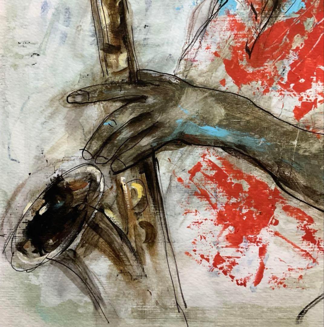 絵画・額縁・版画・津田耕・「Duets」・ピエゾグラフ・美術品・インテリア・雑貨