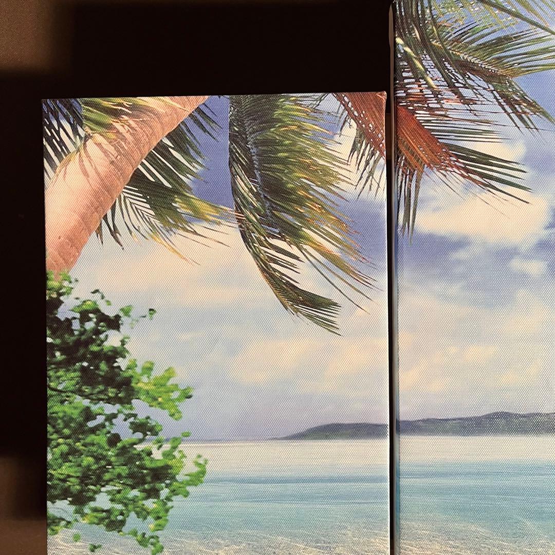 パネルアート アイランド デジタルプリント インテリア 絵画