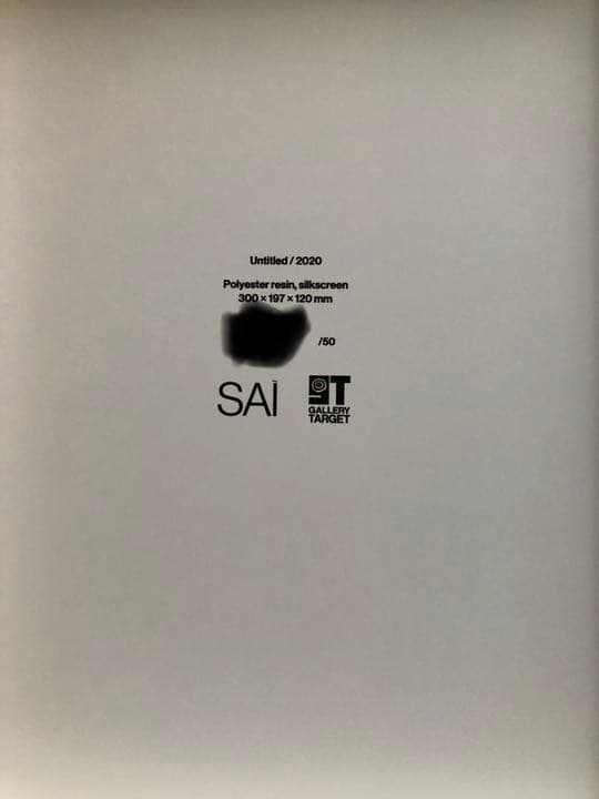 【kyne激レア立体作品】KYNE Untitled SAI シルクスクリーン