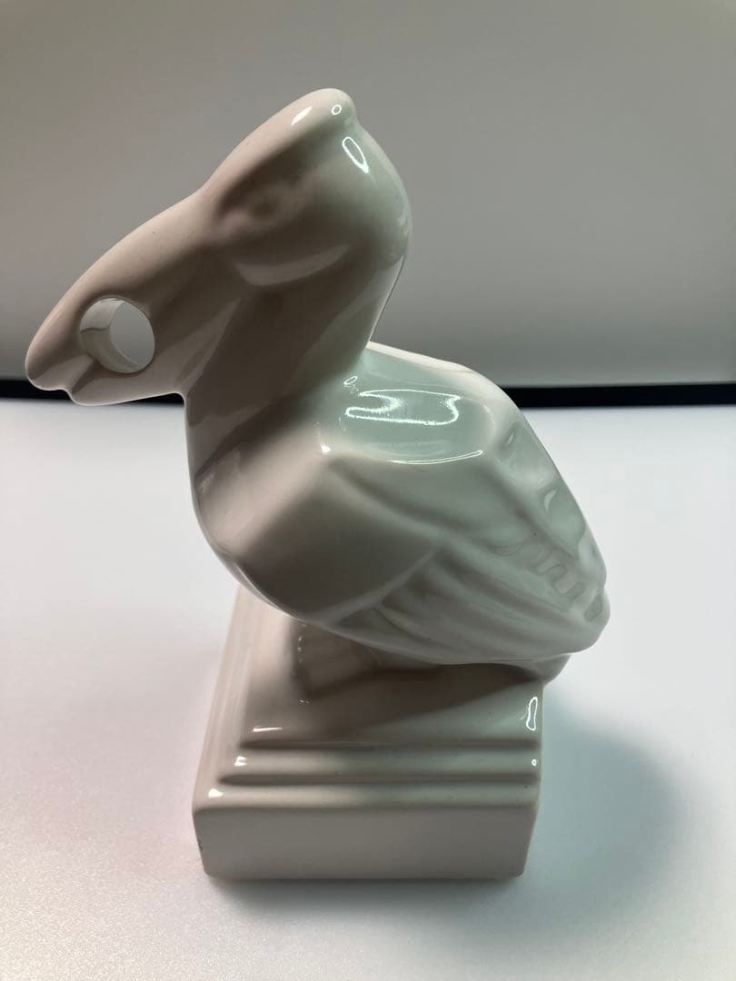 Pelikan ペリカン アクセサリ セラミック フィギュア ホワイト (大)