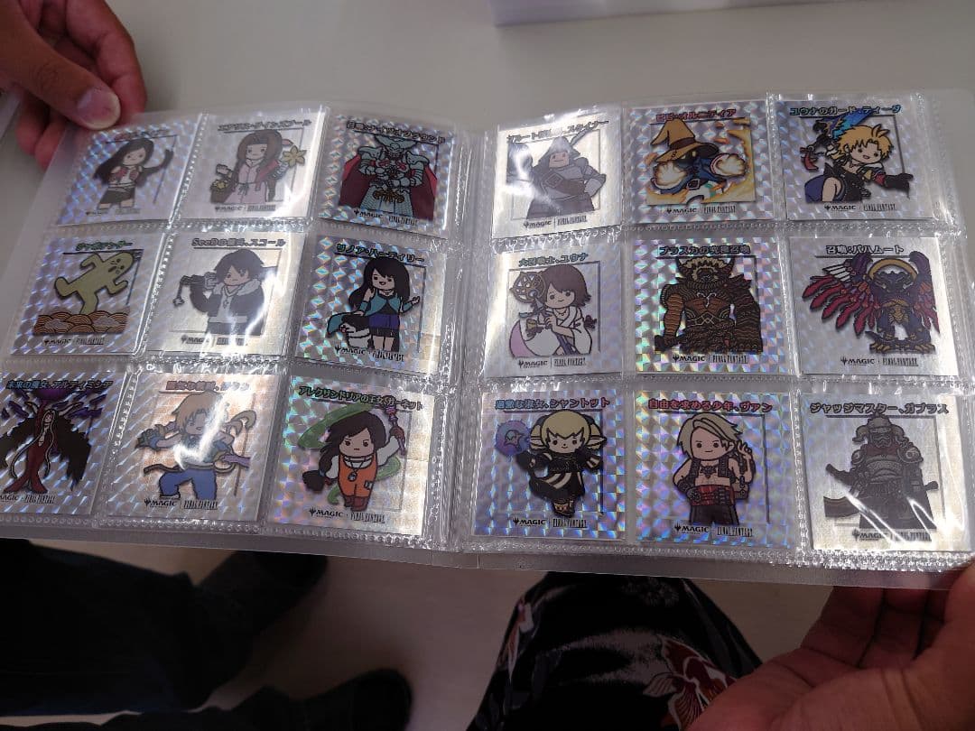 FF ちびキャラシール　フルコンプセット