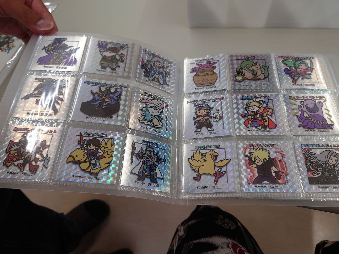 FF ちびキャラシール　フルコンプセット