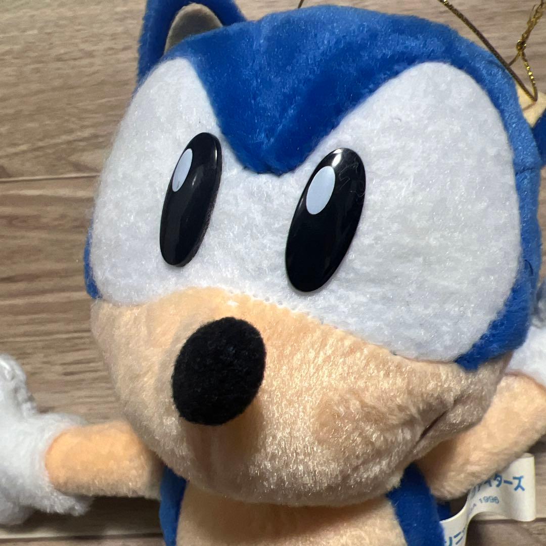 セガ ソニック・ザ・ファイターズ 1996 ソニック　ぬいぐるみ