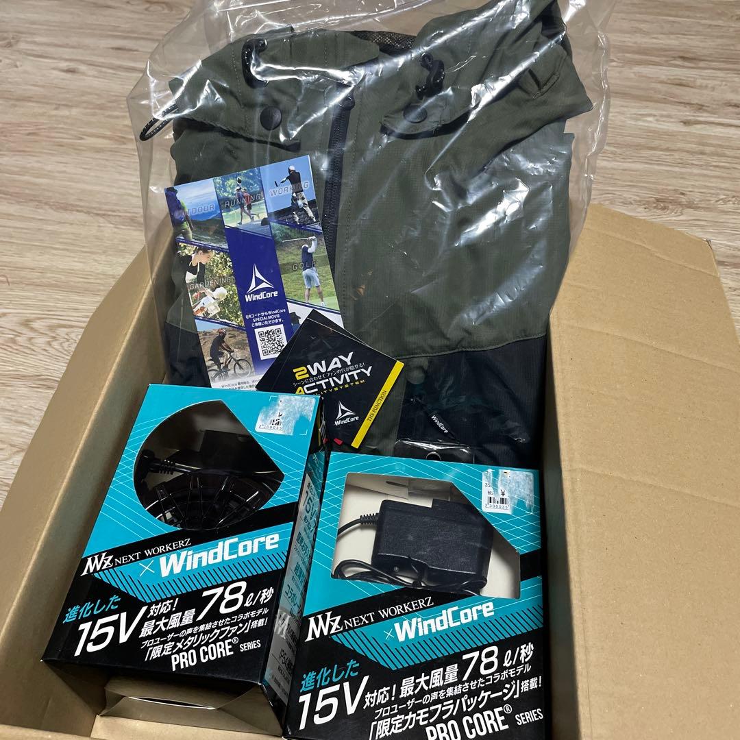 オーチャン　　　空調服Lサイズと WindCore MWz ファンセット