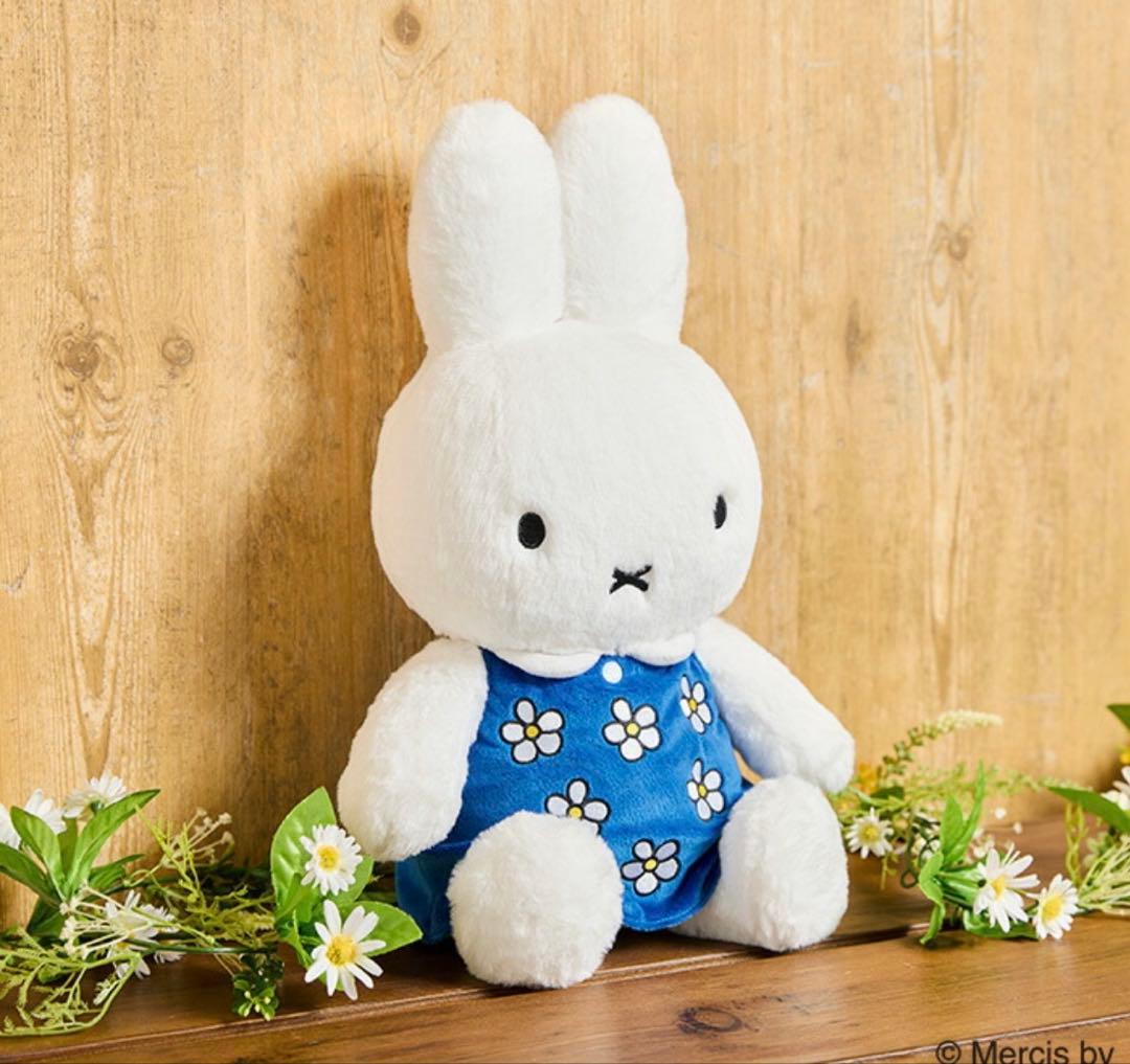 miffy ミッフィー ふわふわシフォン ぬいぐるみ Flower Dress