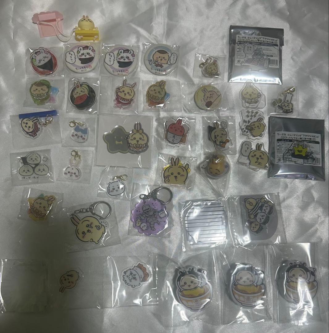 ちいかわ うさぎ アクスタ 缶バッジ ラバマス まとめ売り