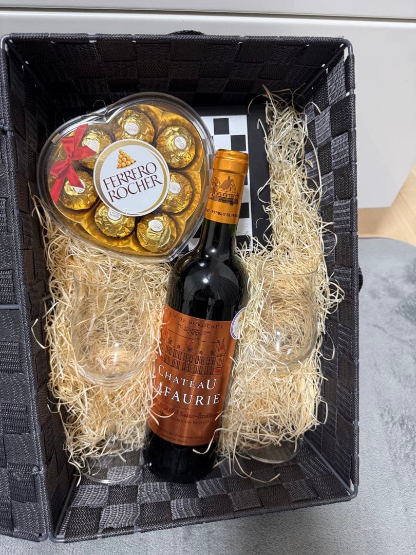 バレンタインギフト ワイン&チョコセット