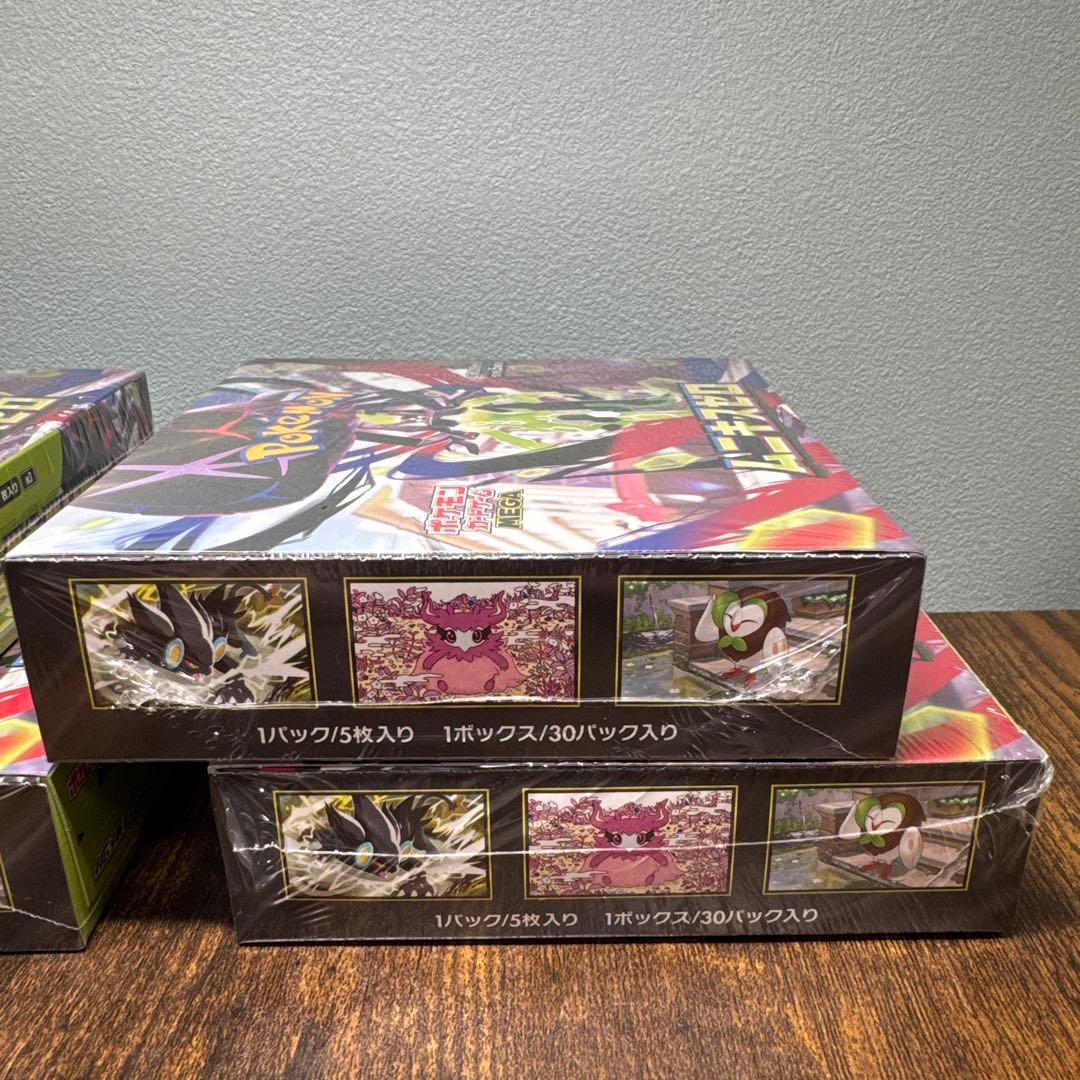 ポケカ　ムニキスゼロ　４box シュリンク付き