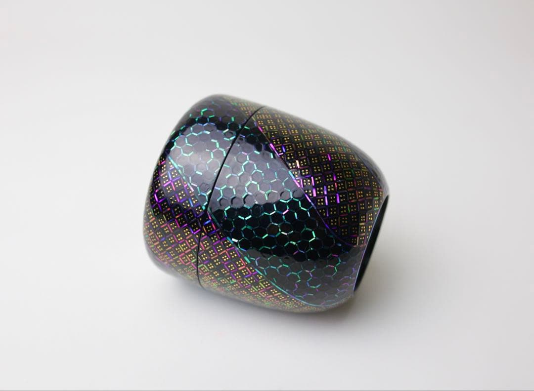 田中健智 作　螺鈿細工 大棗　唐物風青貝螺鈿 棗 表千家裏千家煎茶　茶道具　茶器