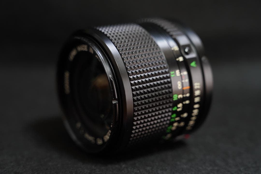 オールドレンズ CANON FD 24mm 1:2