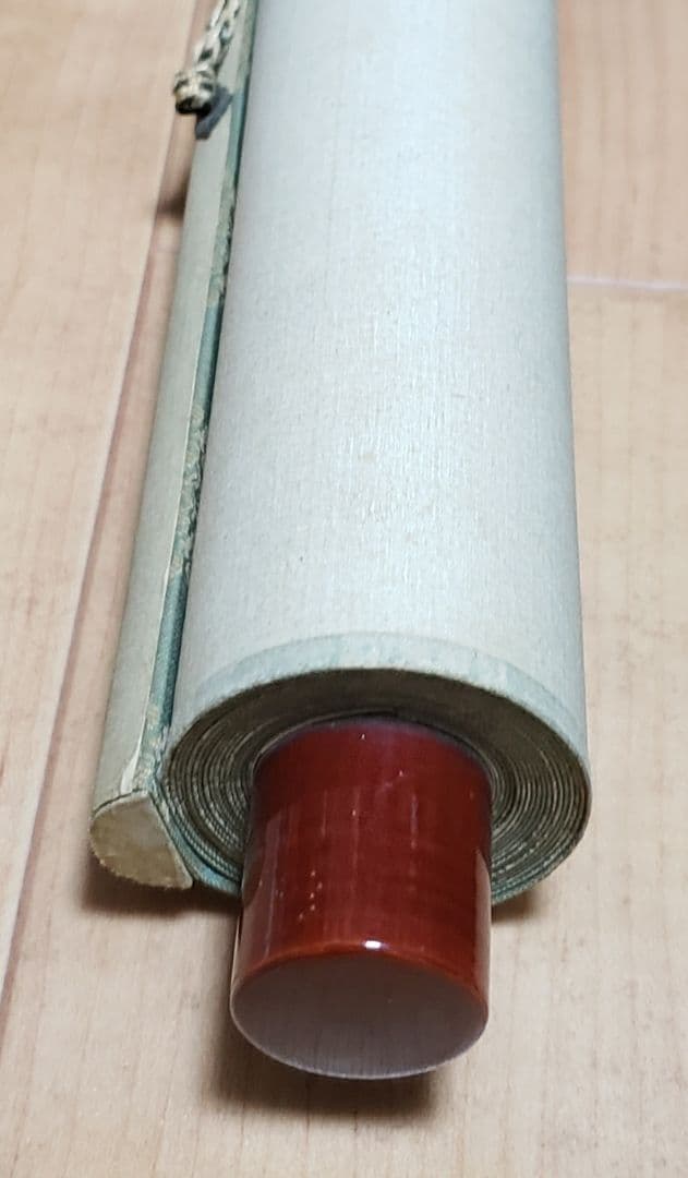 【舞妓円山花見夜桜図】小松華影 711 円山公園垂れ桜　京都　掛け軸　肉筆