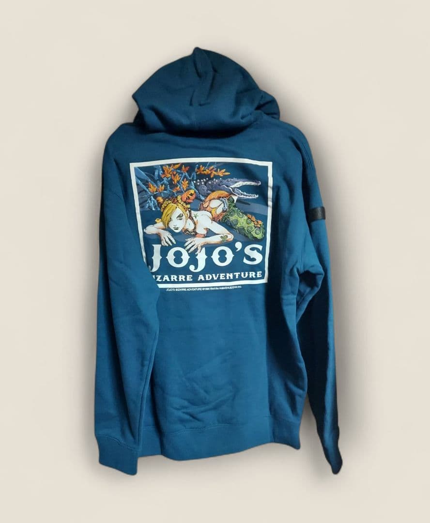 Ｍサイズ ジョジョの奇妙な冒険 海外ライセンス版 フーディー パーカー 空条徐倫