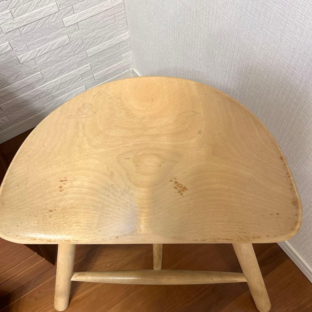 シューメーカー　スツール　高さ49センチ　ソープ仕上げ