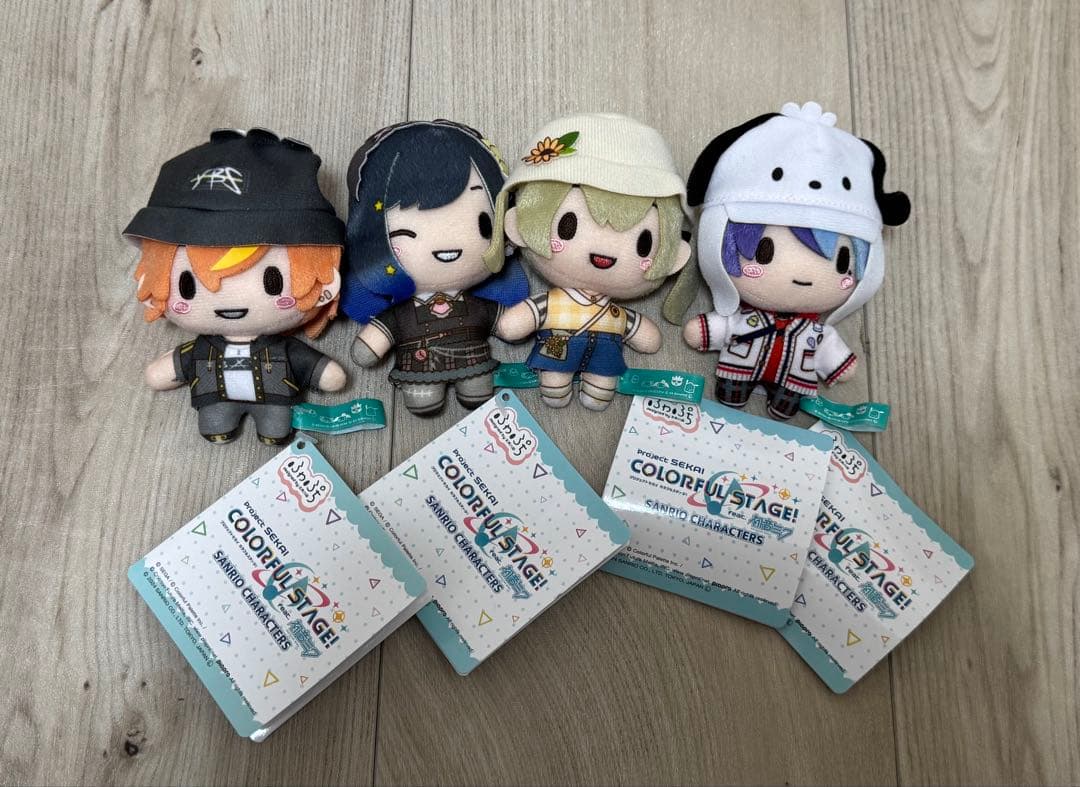 プロセカ　「Vivid BAD SQUAD（ビビバス）」サンリオコラボぬいぐるみ