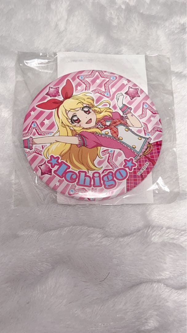 最終値下げ アイカツ！ 星宮いちご まるい缶バッジ
