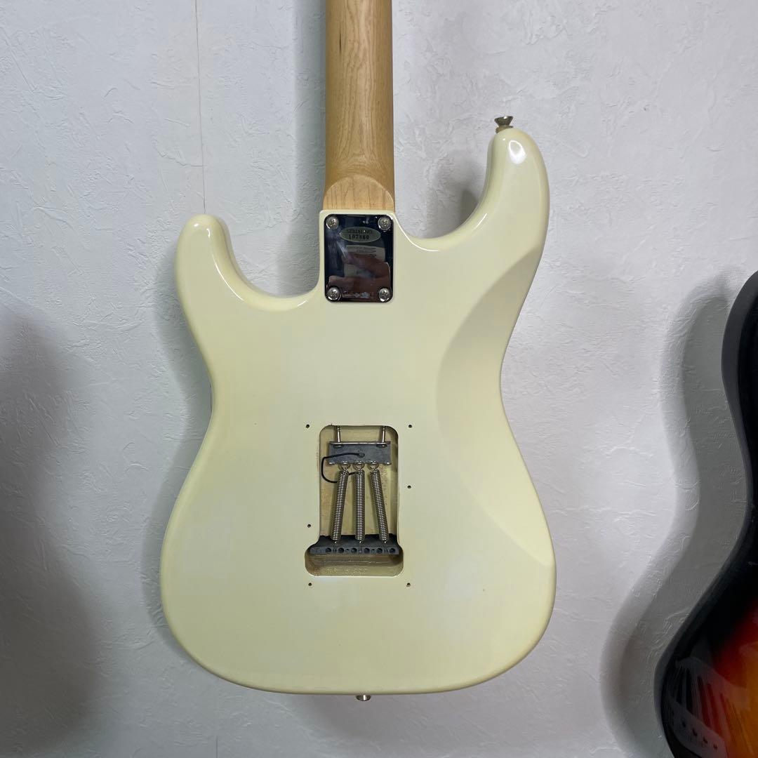 BUSKER`S ストラト エレキ ギター ホワイト 白 バスカーズ