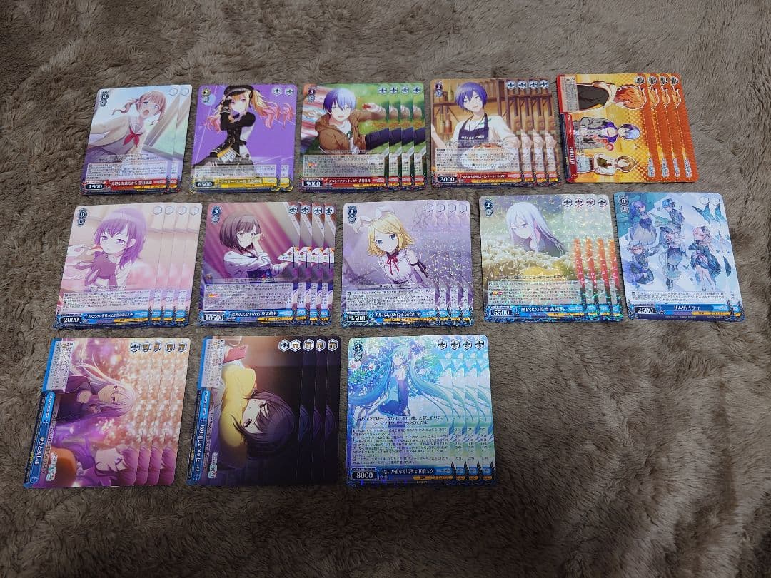 ヴァイスシュヴァルツ　プロジェクトセカイ　Vol.1　RR以下4コン　おまけ付