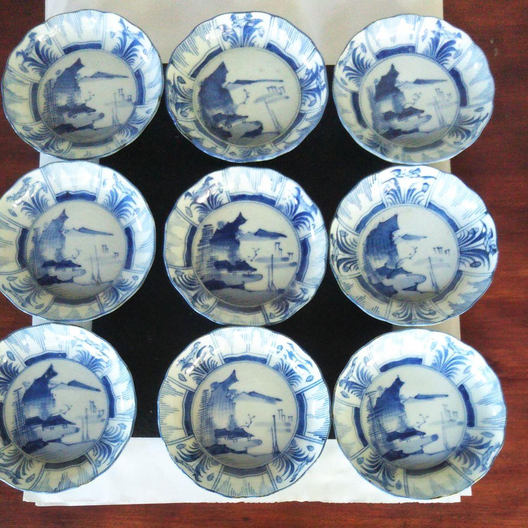 古伊万里 　皿　本物　(江戸時代中期)