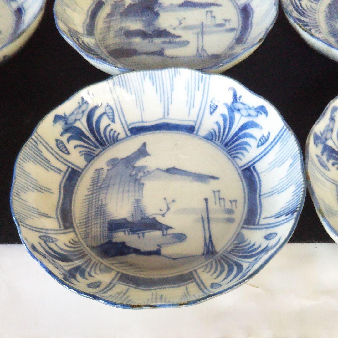 古伊万里 　皿　本物　(江戸時代中期)