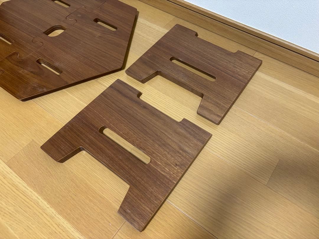 TheArth ざぁーす クル美 ヘキサテーブル ウォールナット クル次郎