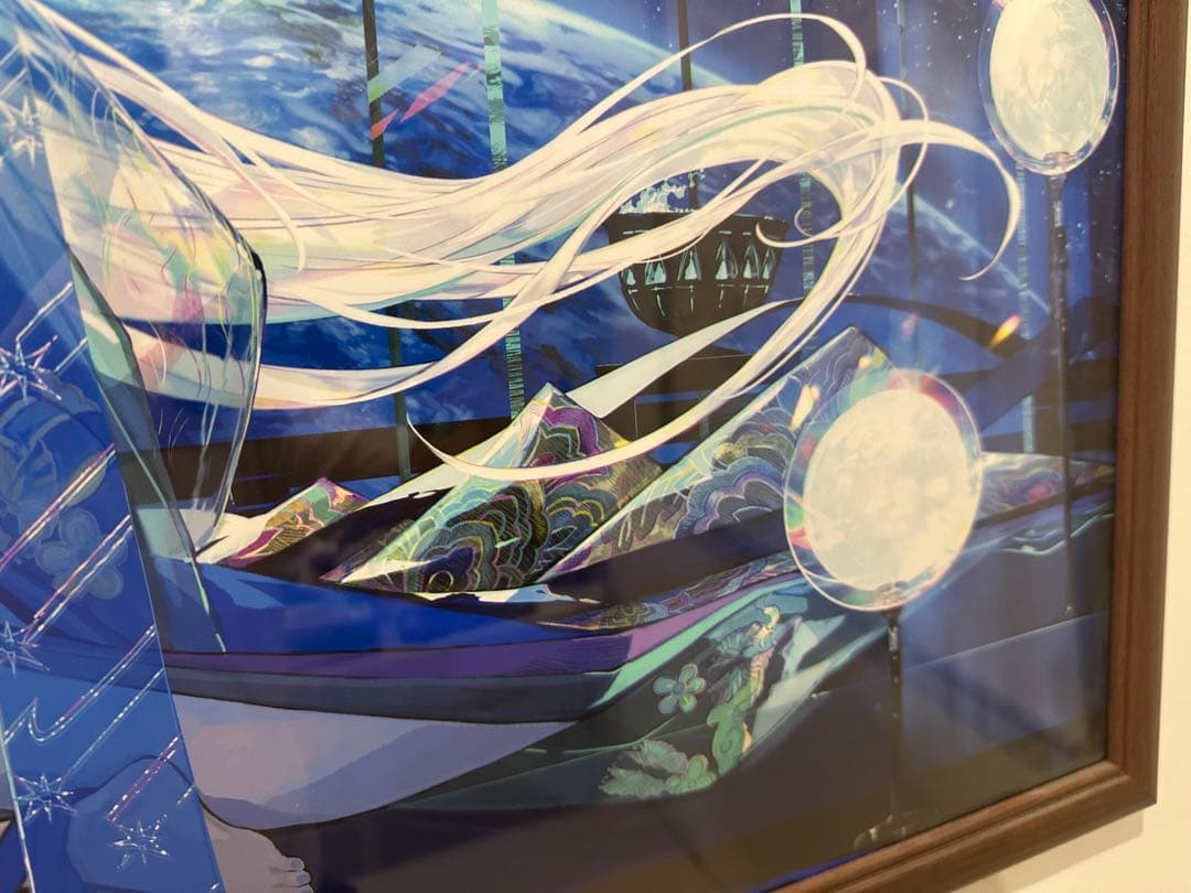 絵師100人展 11 藤ちょこ かぐや姫 複製原画