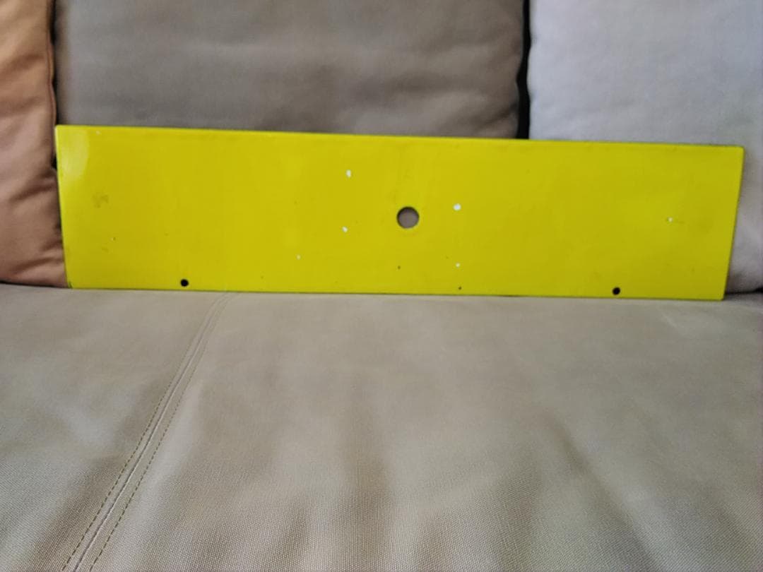 金属製 行先板 サボ　京都ー品川 国鉄 急行 153系 東海道本線 方向幕