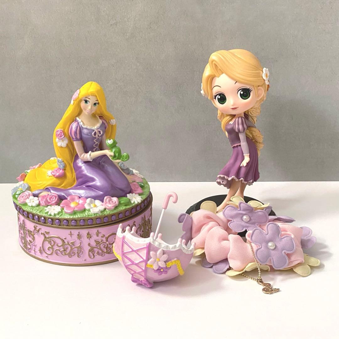 ラプンツェル ディズニー 小物入れ アクセサリーケース Qposket 完売品