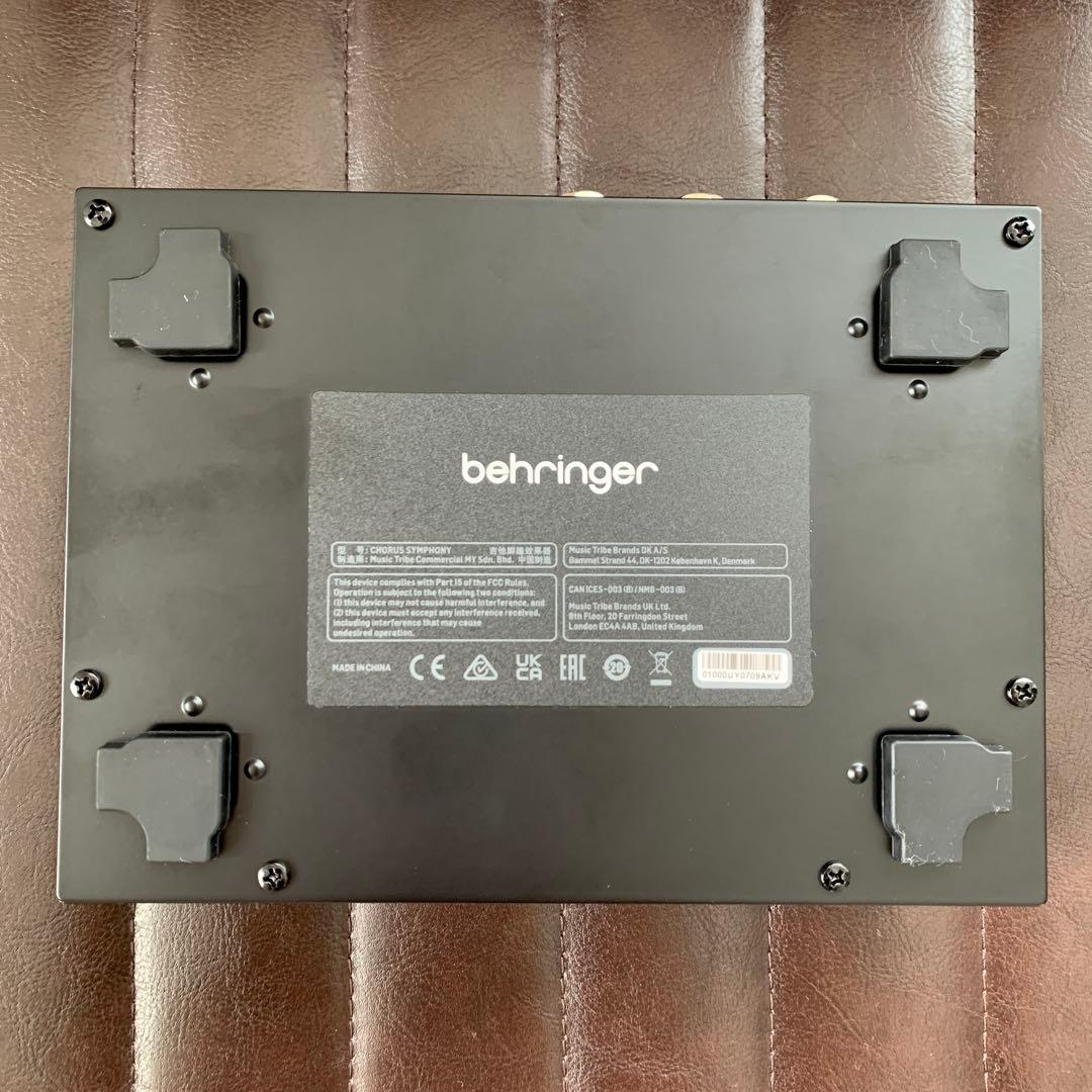 behringer Chorus Symphony ギターエフェクター