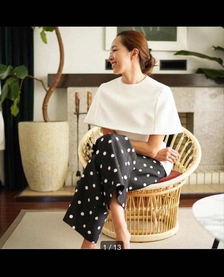 KEINA RITA ケイナリタ Sleeveless Topノースリーブ白36