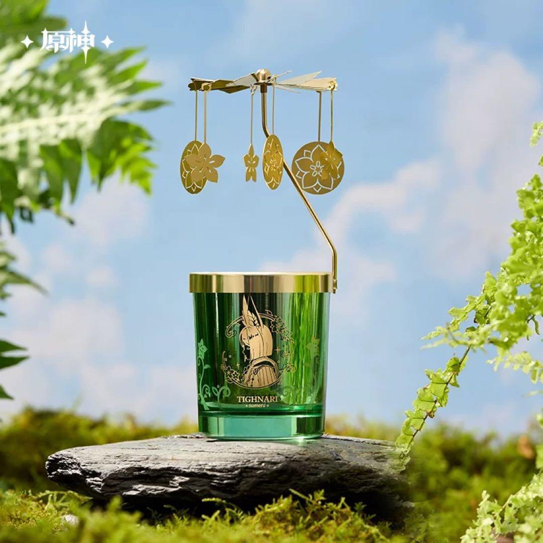 原神】ティナリ モチーフイメージ 走馬灯 アロマキャンドルセット 公式正規品