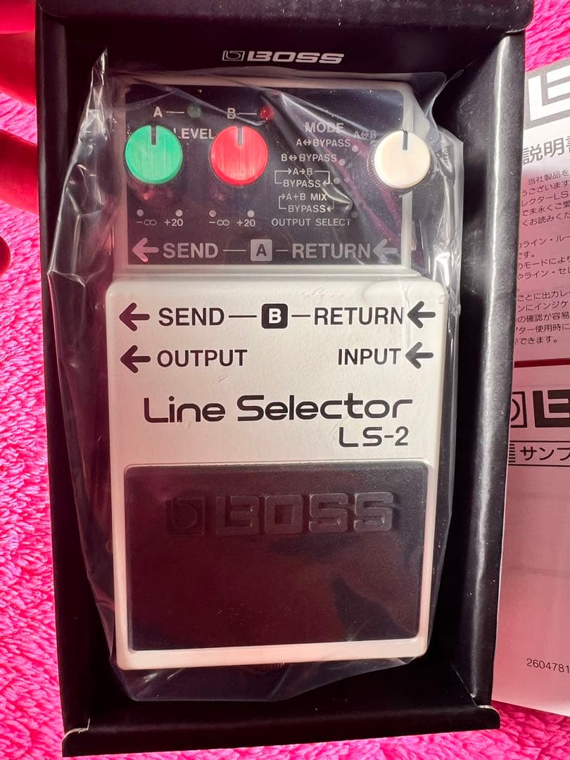 新品　未使用品　BOSS LS-2 Line Selector