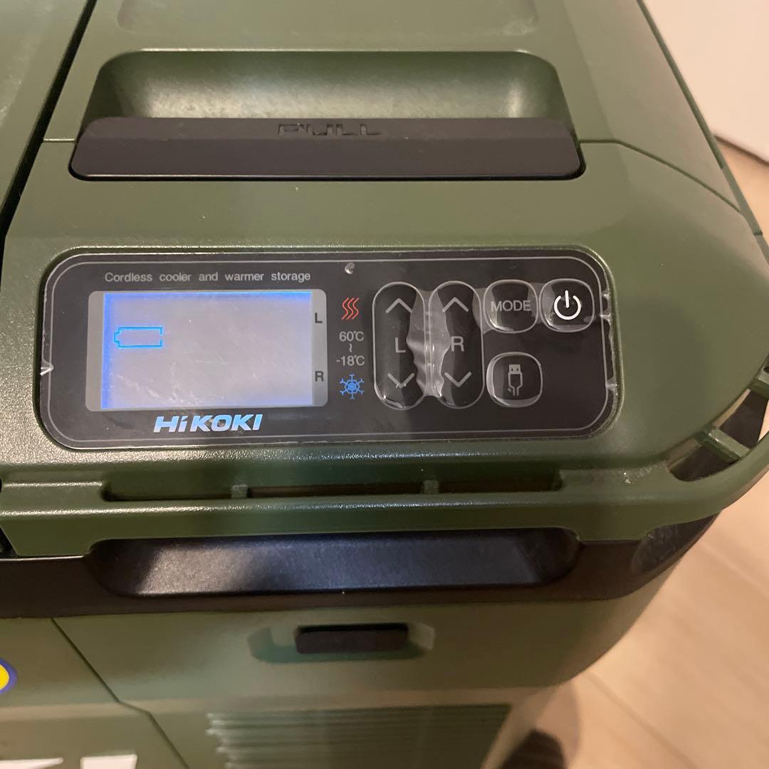 【松尾智】 ハイコーキ コードレス冷凍・冷蔵庫　UL18DB（カーキ）