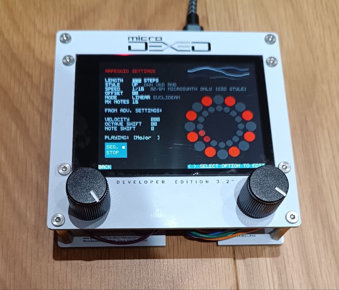 MicroDexed Touch（多機能音源モジュール）