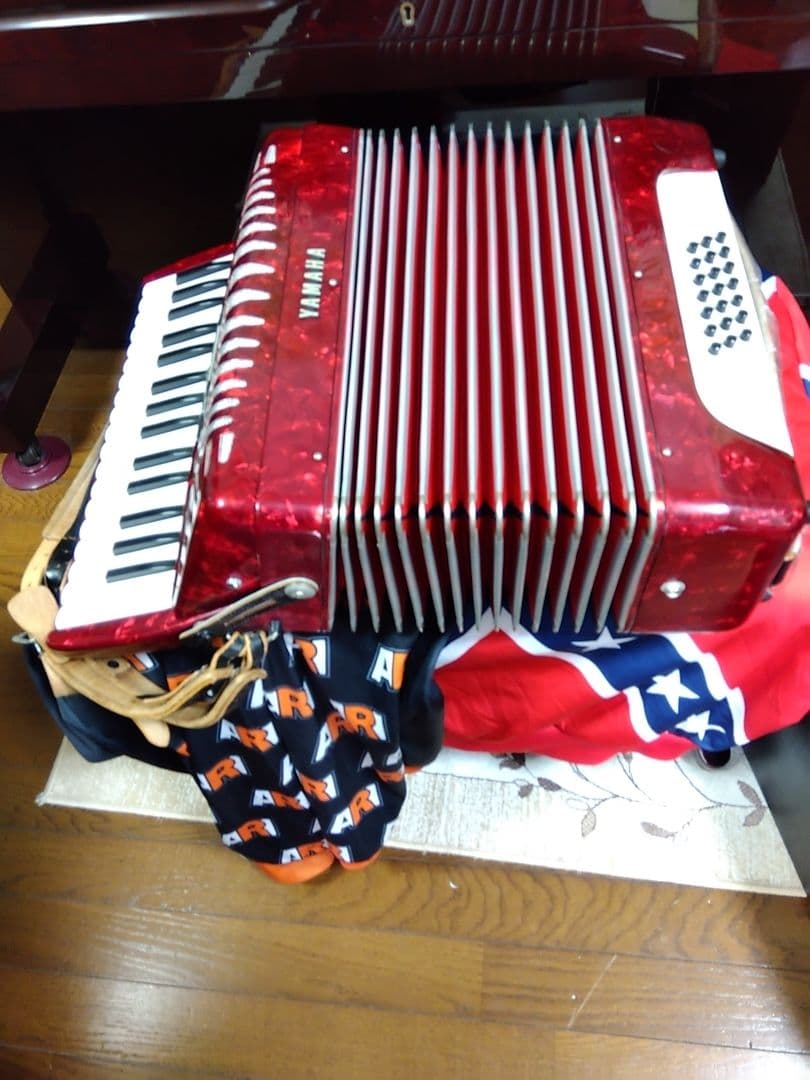 【動作品大幅なメンテ完了品】YAMAHA YA-21アコーディオン