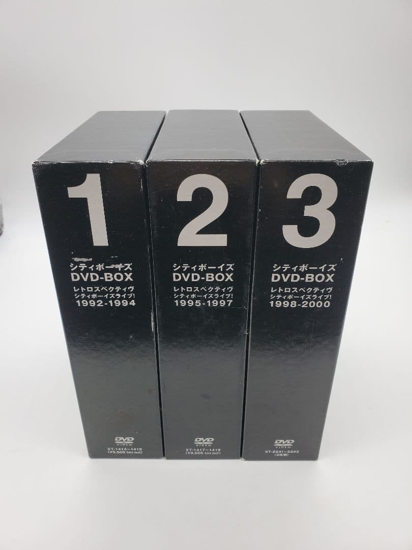 シティボーイズ PETROSPECTIVE-CITYBOYS LIVE! DVD