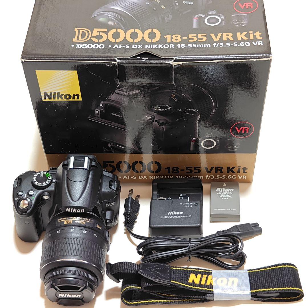 【値下げ】Nikon D5000 デジタル一眼 18-55mm VR Kit♪