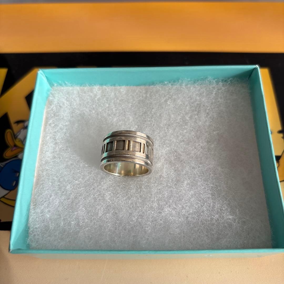 【定番】TIFFANY ティファニー アトラス ワイド リング SV925
