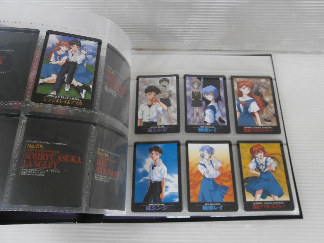 ヴァンゲリオン カードダス 108種フルコンプ+1枚＋ファイル 109枚セット