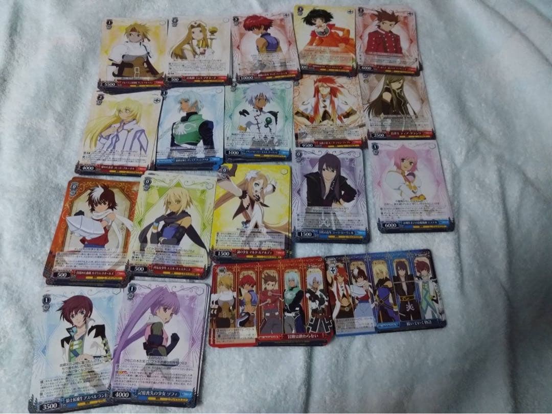 ヴァイスシュバルツ　テイルズシリーズRR以下4コンセット　オマケ付き