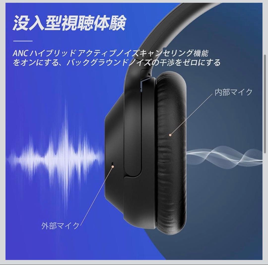 新品 Ankbit E500Pro+ ワイヤレス ハイレゾ ノイズキャンセリング
