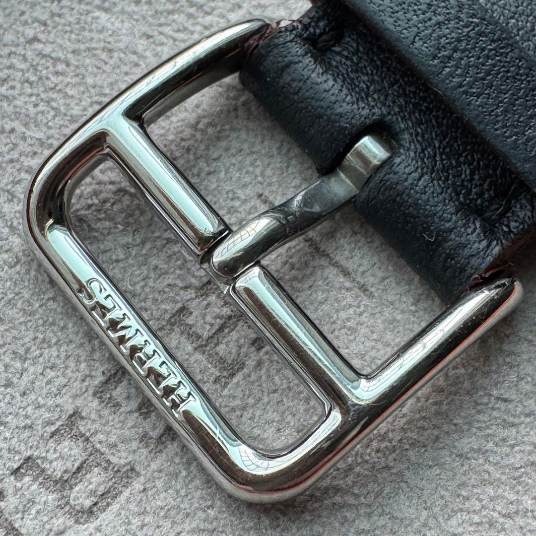 2528 Apple Watch エルメス　インディゴ　クレ　オレンジ　二重