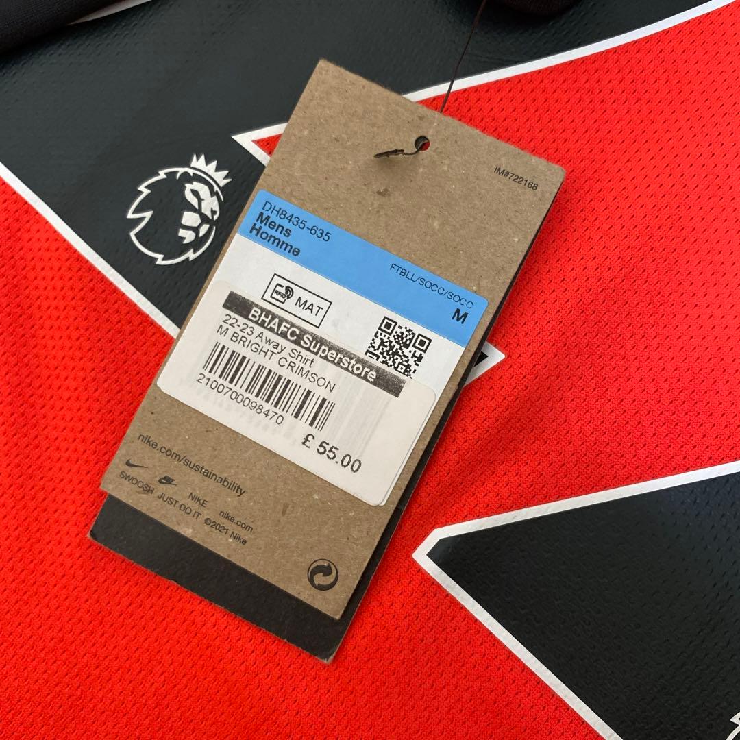 【正規品】ブライトン 22/23 アウェイ ユニフォーム 三笘薫 インポートM