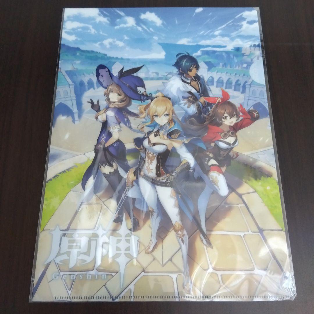 原神 クリアファイル モンド 西風騎士団