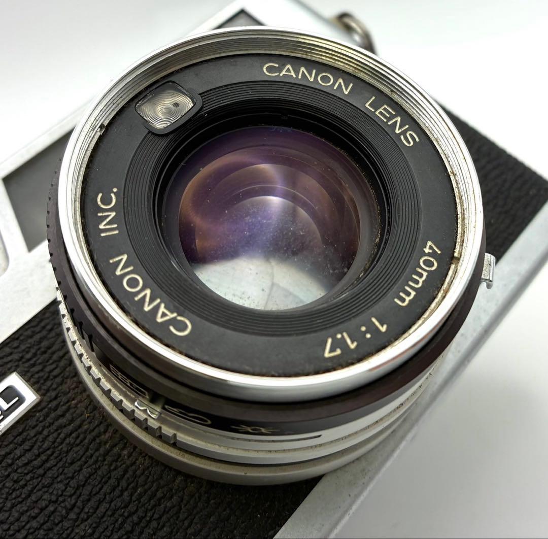 【完動品】 Canon Canonet QL17 G-Ⅲ 動作確認済 返金保証
