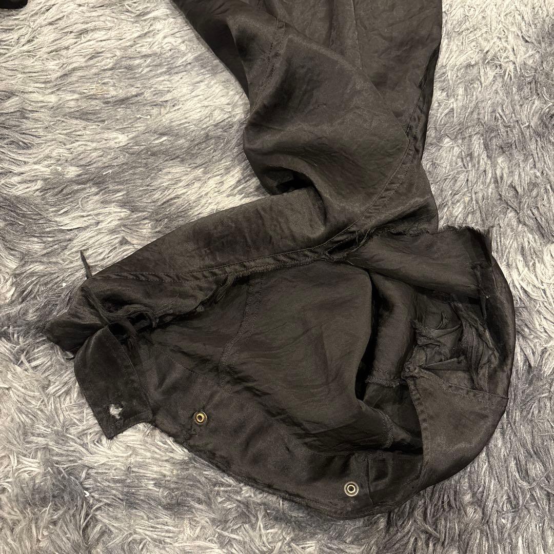 JULIUS ユリウス サテンパンツ ワイドパンツ バギーパンツ サルエルパンツ